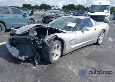 2004 Chevrolet Corvette из США, поврежденный, VIN 1G1YY22GX45103980